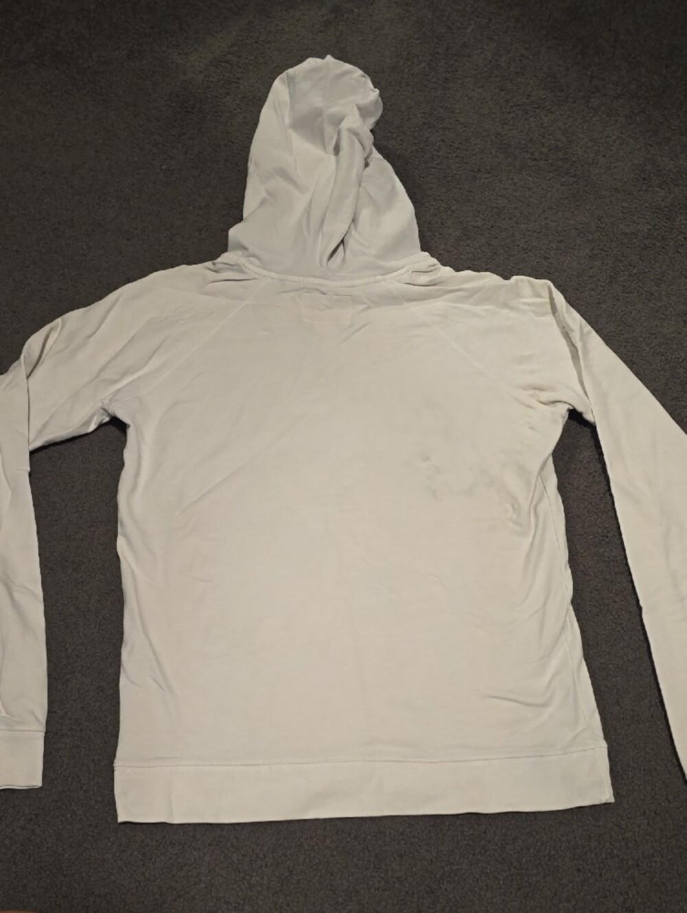 47 Men’s Wildcats Crewneck Hoodie - White with Blue Lining - Picture 5 of 6